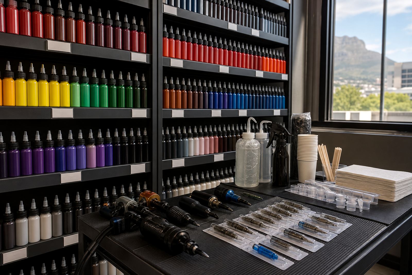 Ink Bottle Labelling