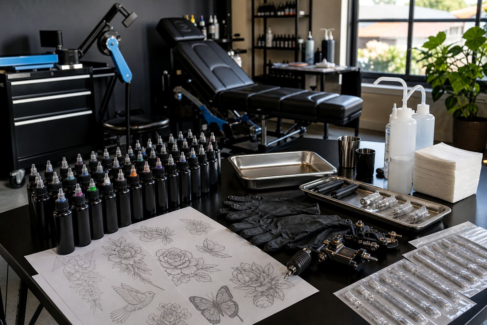 Black Lining Inks